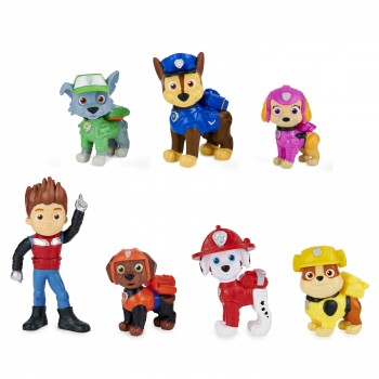 PAW Patrol De Film, Pups Cadeauset met 6 verzamelfiguren