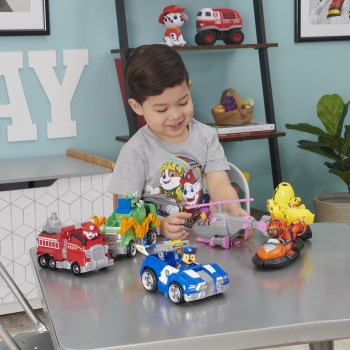 PAW Patrol De Film - Deluxe-speelgoedvliegtuig met verzamelfiguur van Skye